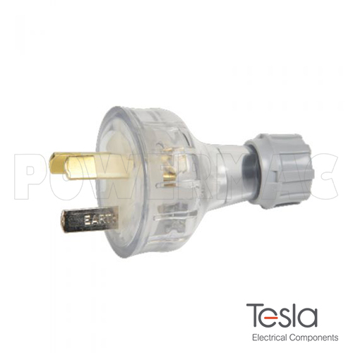 Tesla 10 Amp Rewireable 3 Pin Plug