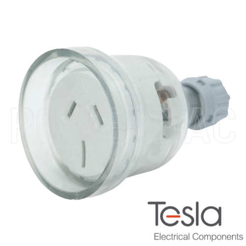 15 Amp Rewireable 3 Pin Socket