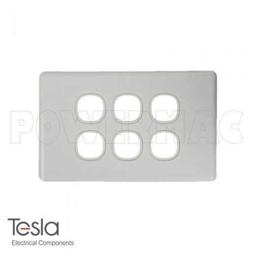6 Gang Switch - Grid Plates