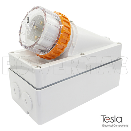Tesla Appliance Inlet 4 Pin 20A 500V Round