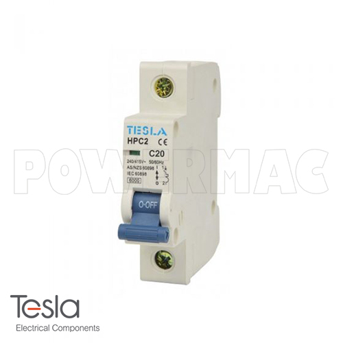 Tesla 1P 20A 6Ka Circuit Breaker