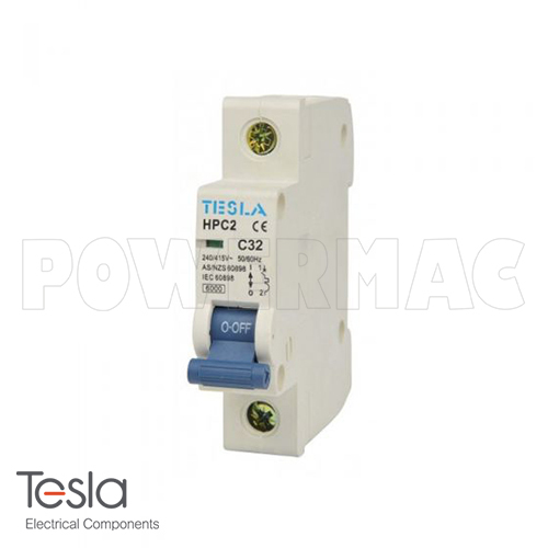Tesla 1P 32A 6Ka Circuit Breaker