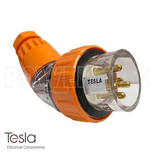 PLUG ANGLED 5 PIN 20A-32A ROUND