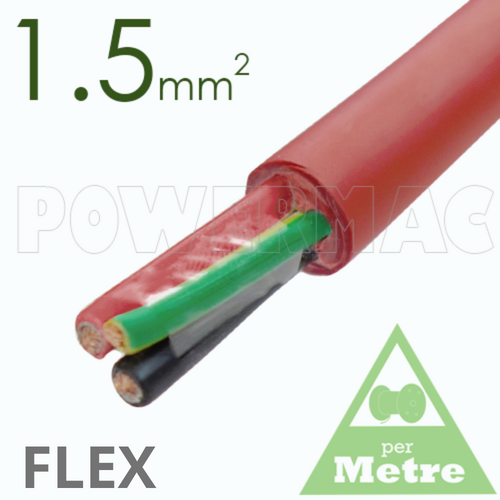 1.5mm 2C+E Thermoflex Fire Rated Cable
