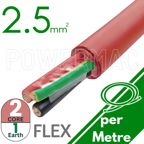 2.5mm 2C+E Thermoflex Fire Rated Cable