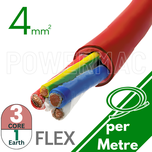 4mm 3C+E Thermoflex Fire Rated Cable