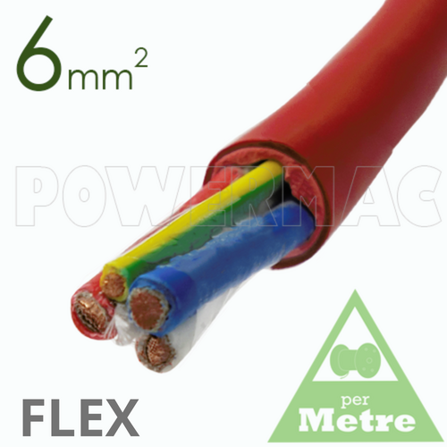 6mm 3C+E Thermoflex Fire Rated Cable