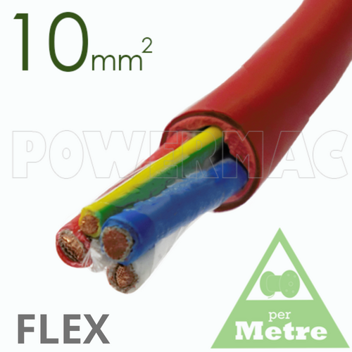 10mm 3C+E Thermoflex Fire Rated Cable