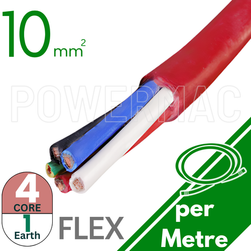 10mm 4C+E Thermoflex Fire Rated Cable