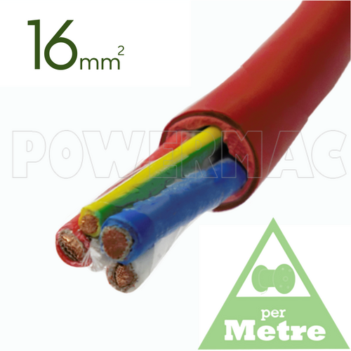 16mm 3C+E Thermoflex Fire Rated Cable