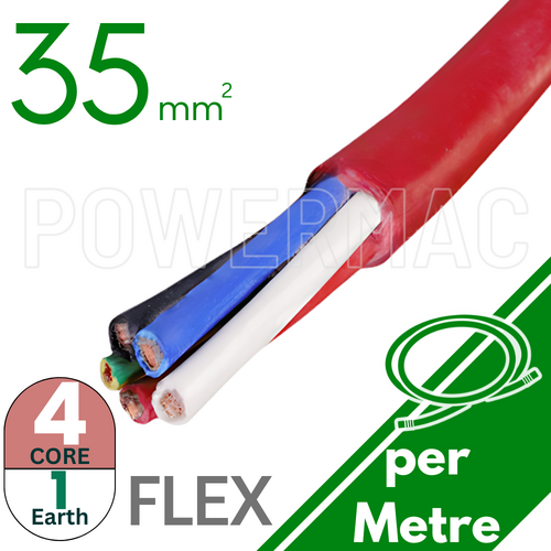 35mm 4C+E Thermoflex Fire Rated Cable