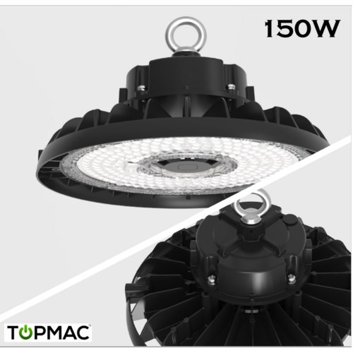 UFO High Bay Black 150 Watt - 5000k / 21400 Lumens