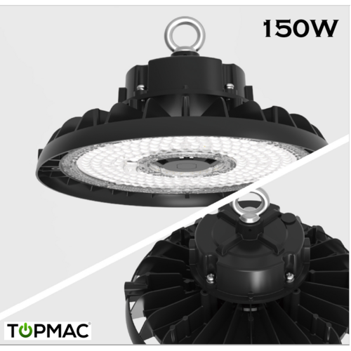 UFO High Bay Black 150 Watt - 5000k/21400 Lumens