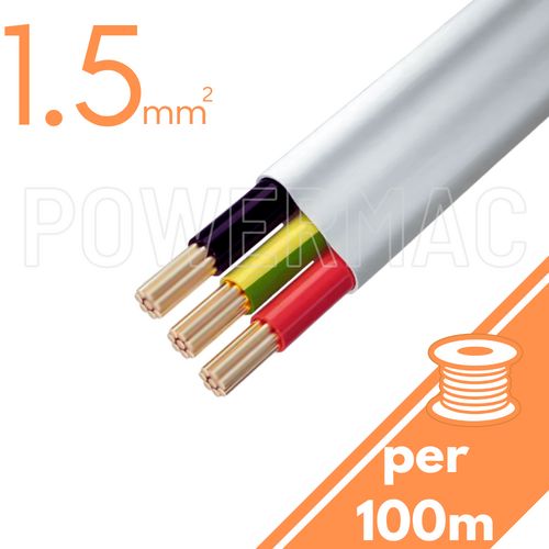 1.5mm 2C+E Flat Cable 450/750 V-90