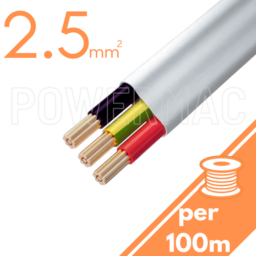 2.5mm 2C+E Flat 450/750 V-90