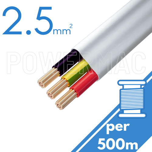 2.5mm 2C+E Flat 450/750 V-90