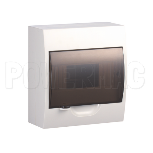 8 Pole Surface Mount Lockable Distribution Board