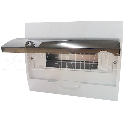 12 Pole Surface Mount Lockable Distribution Board