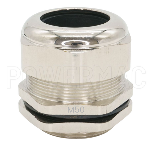 50mm EMC Brass Cable Gland Multi Sized IP68 Thread size 31.0mm - 41.0mm