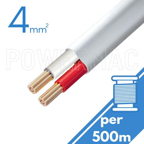 4MM 2C RED/WHITE 450/750 V-90