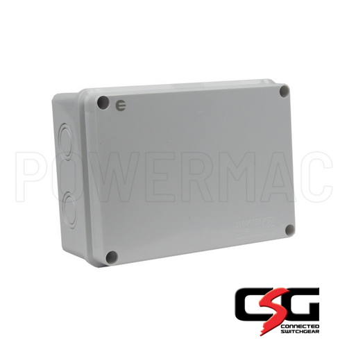 IP65 Weatherproof Enclosure 150mm x 110mm x 70mm with Knockouts