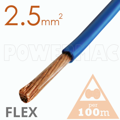 2.5MM T/CU FLEX 110 DEGREE BLUE
