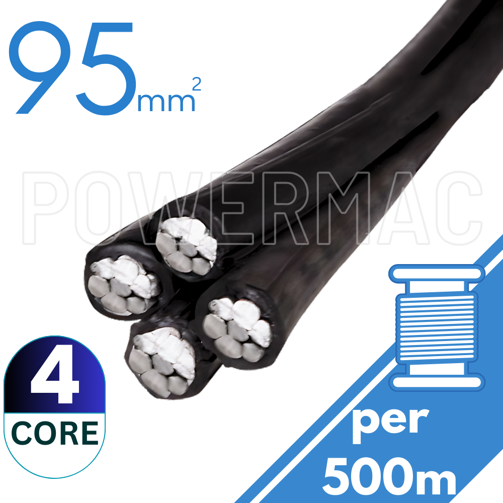 95mm 4C XLPE Aerial Bundle Cable ABC 1kV