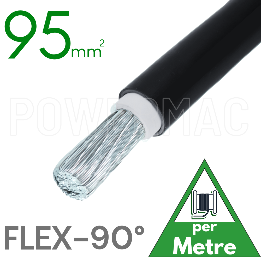 95mm Aluminium Flexible XLPE PVC 90C SDI 1kV