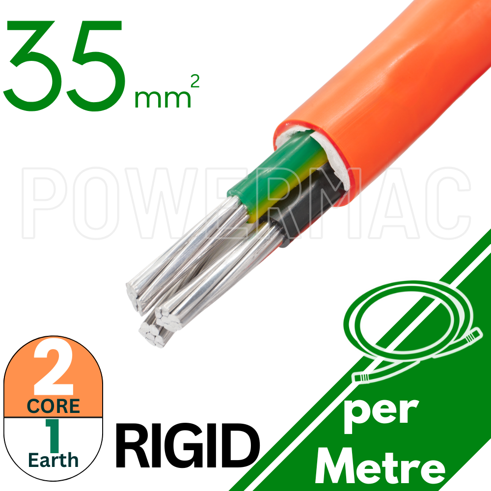 35mm x 2C+35E Aluminium Ridge Multicore XLPE-90 0.6/1kV