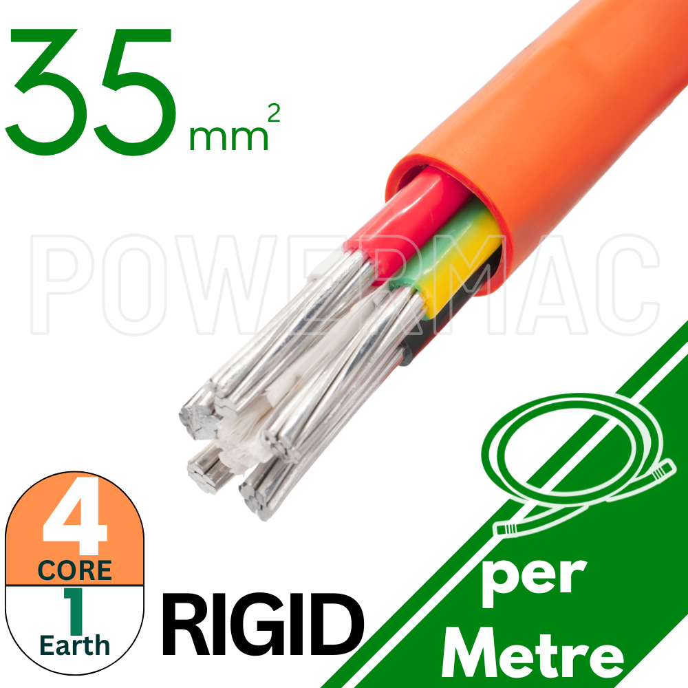 35mm x 4C+35E Aluminium Ridge Multicore XLPE-90 0.6/1kV