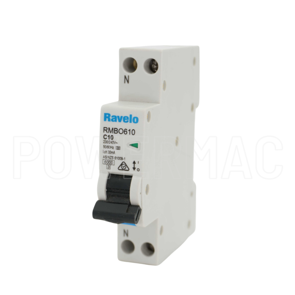6kA 10 Amp Single RCBO Type A