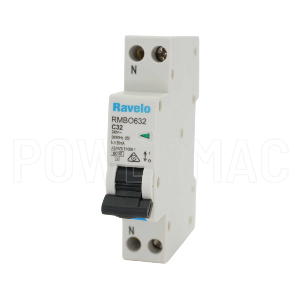 6kA 32 Amp Single RCBO Type A