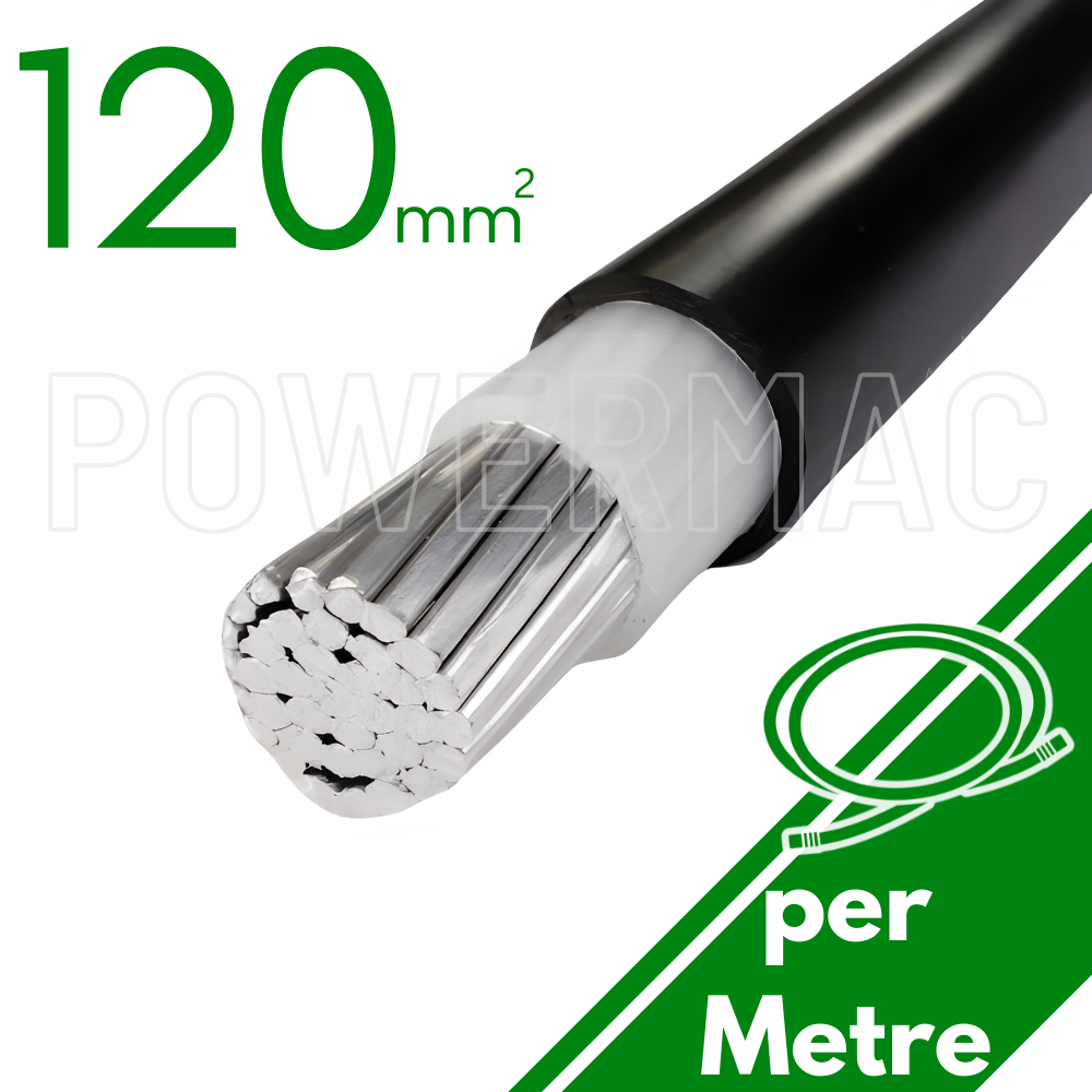 120mm Aluminium XLPE PVC SDI 1KV
