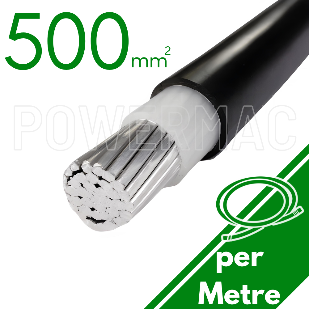 500mm Aluminium XLPE PVC SDI 1KV