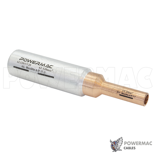 AL120mm / CU25mm  Bi-Metal Reducer Link