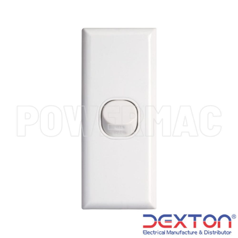 Standard One Gang Architrave Switch Vertical
