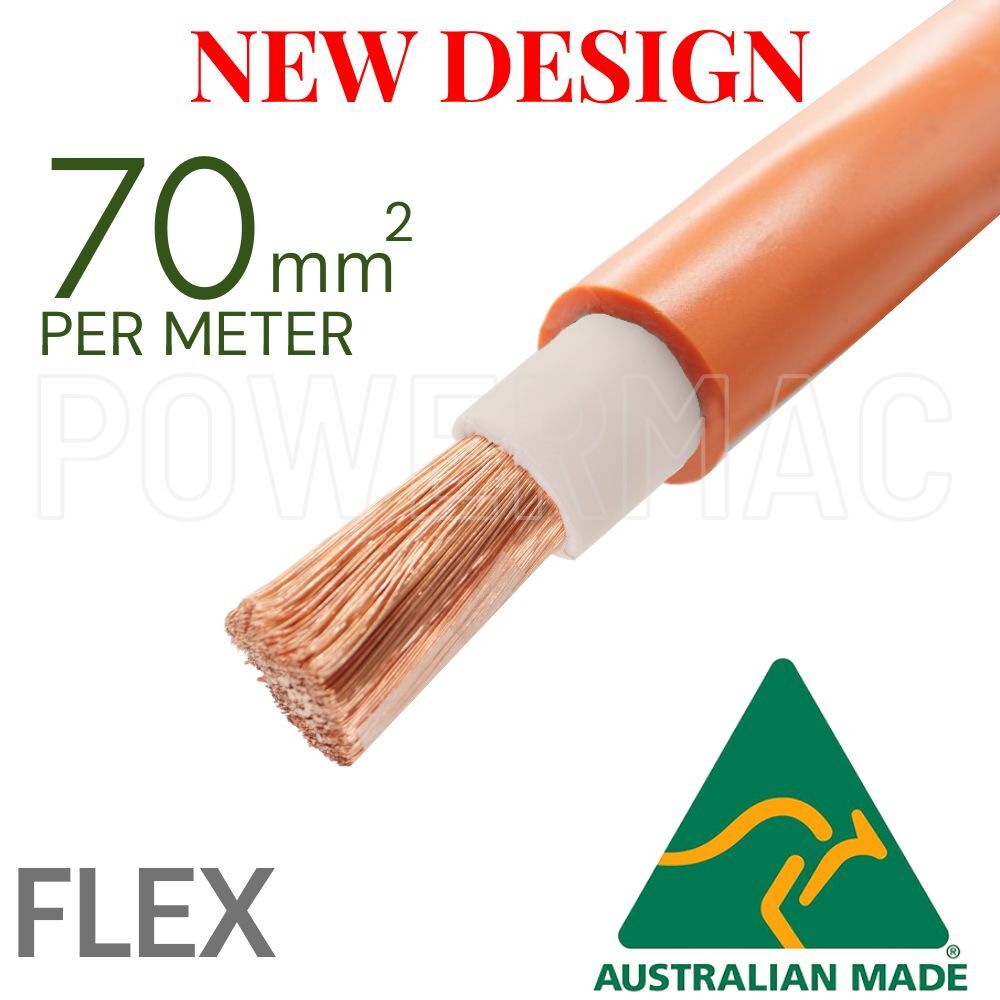 70mm Orange Flexible RE110°C - NBR90 SDI