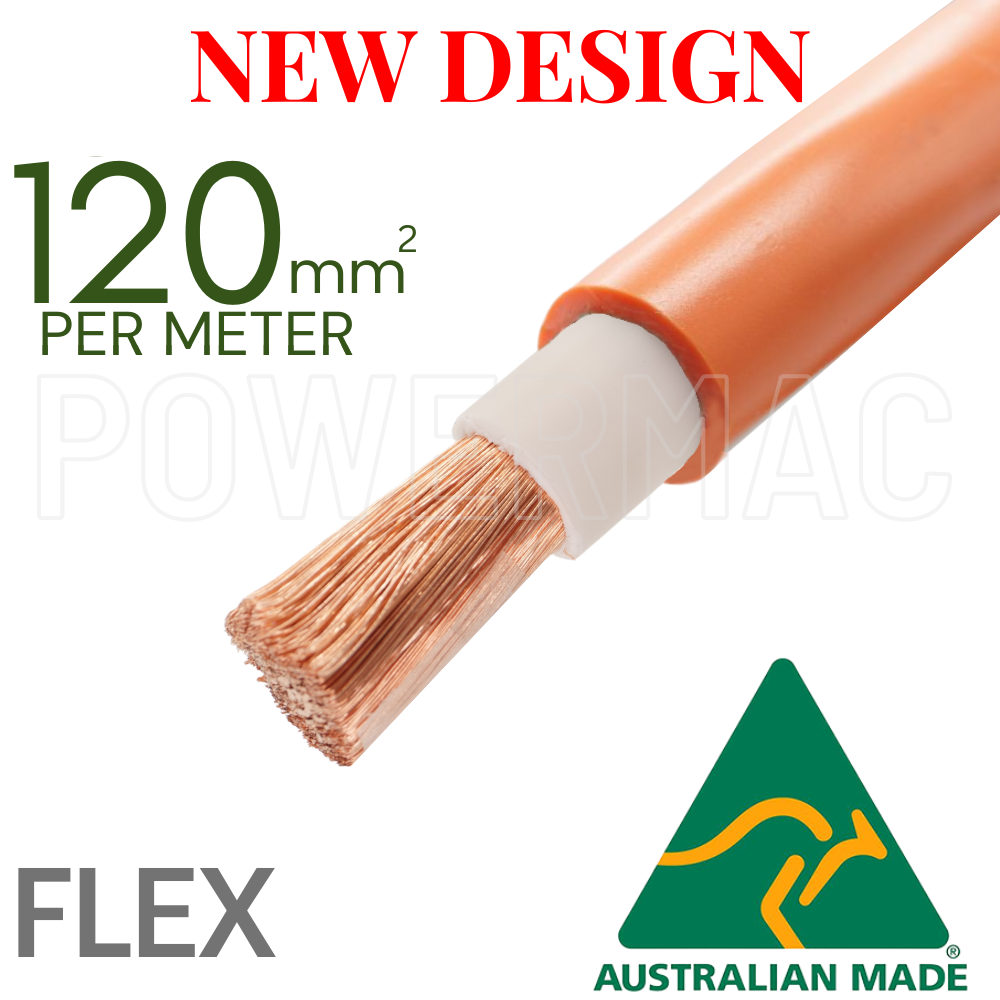 120mm Orange Flexible RE110°C - NBR90 SDI