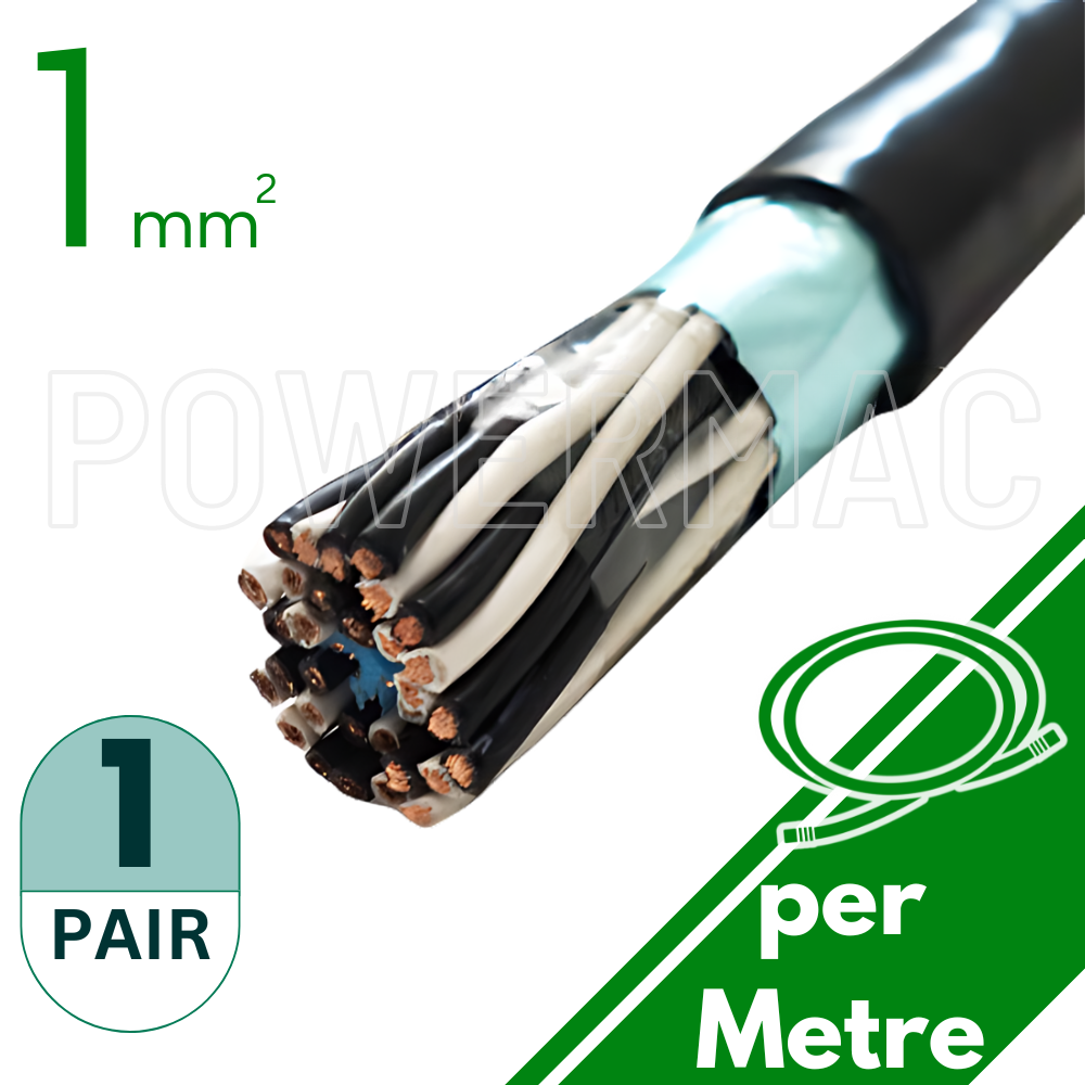 1mm 1 Pair Instrumentation PVC/OS 110V