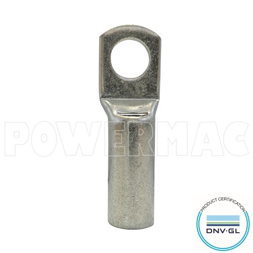 25mm M8 Straight Barrel Copper Cable Lug