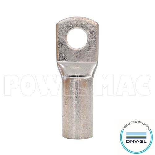 50mm M8 Straight Barrel Copper Cable Lug