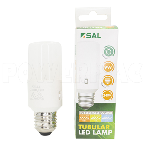 9w Dimmable LT Series ES LED Lamp E27d Tri Colour