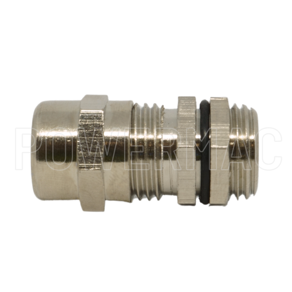 16mm Metal Cable Gland, IP68, Thread size 5mm - 10mm