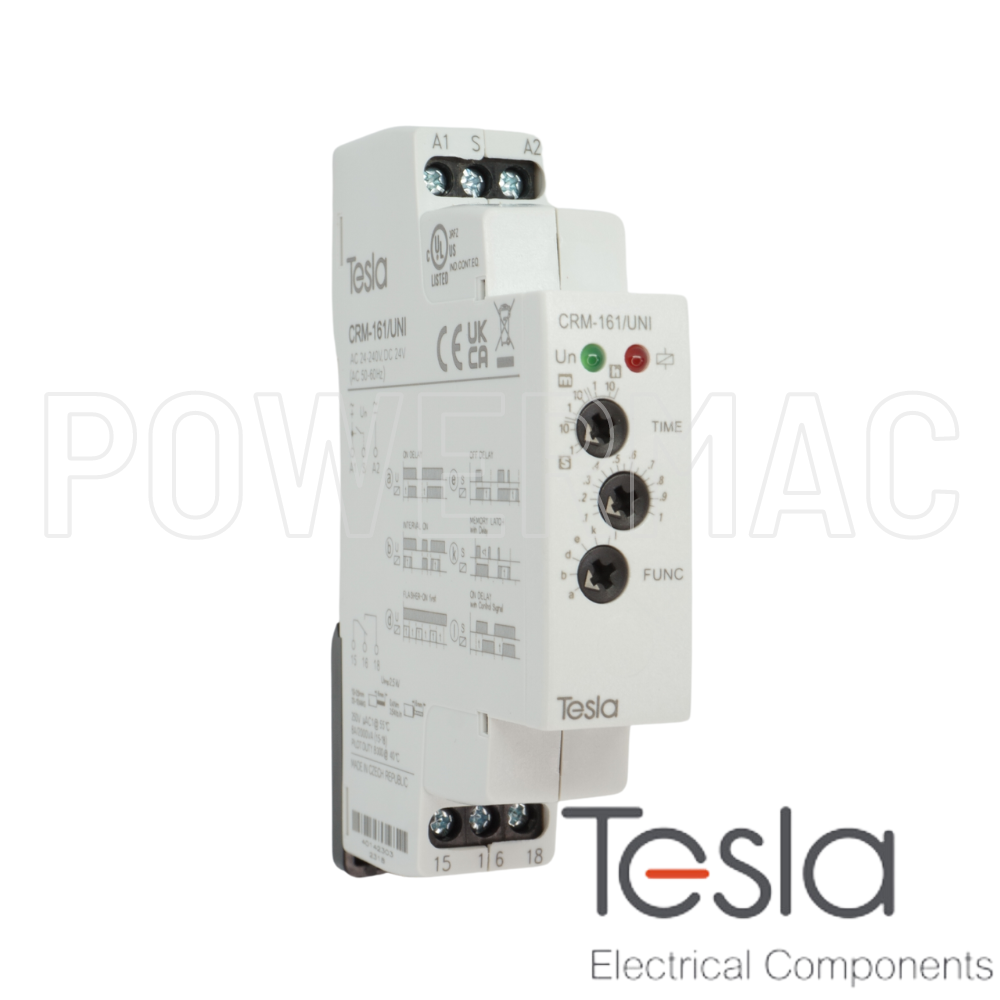 Tesla Multifunctional Time Relay, 24-240V, DC24V Economy