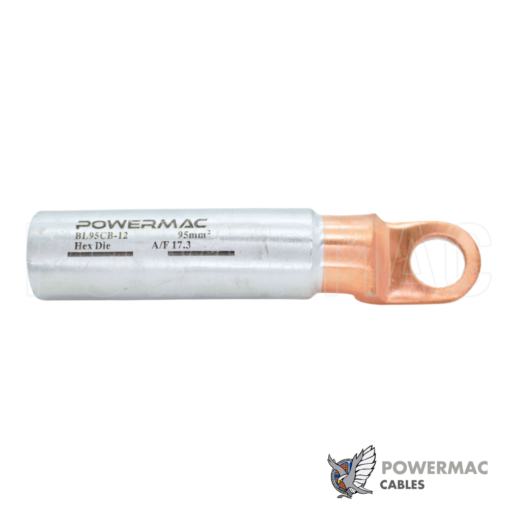 95mm M12 Bi-metal Narrow Palm Circuit Breaker Lug