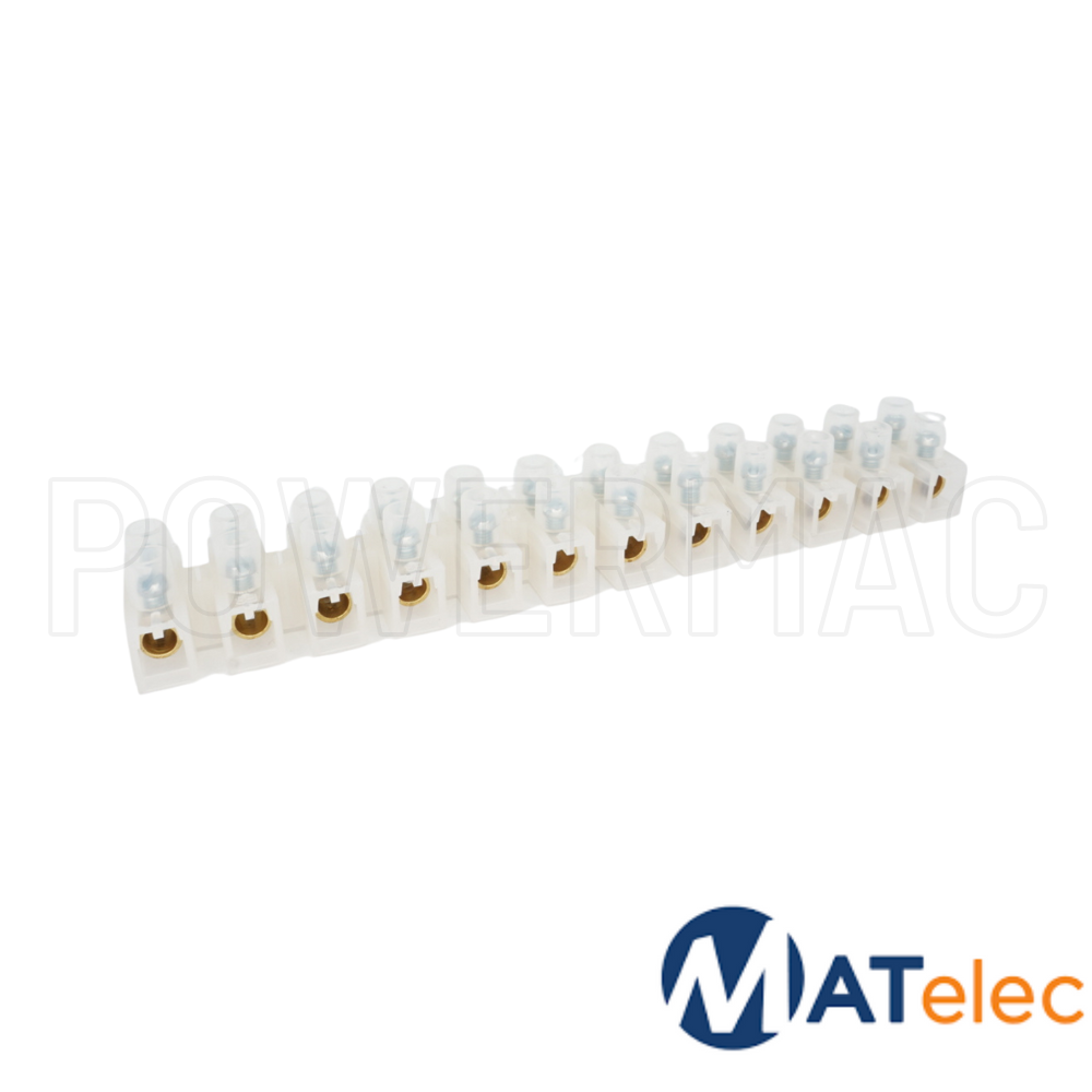 10mm 10A Natural Strip Connectors