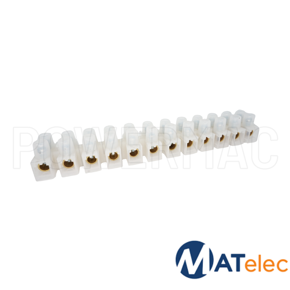 25mm 60A Natural Strip Connectors