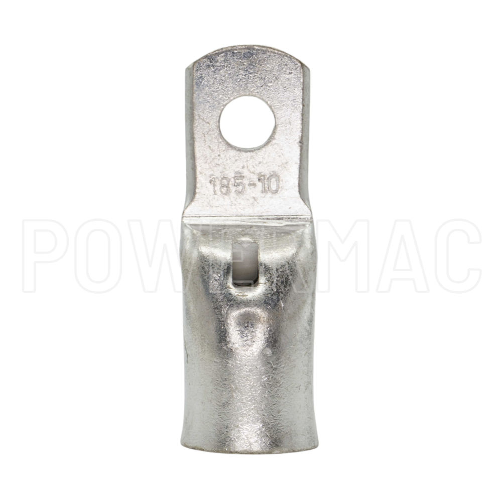185mm M10 Narrow Palm Copper Cable Lug