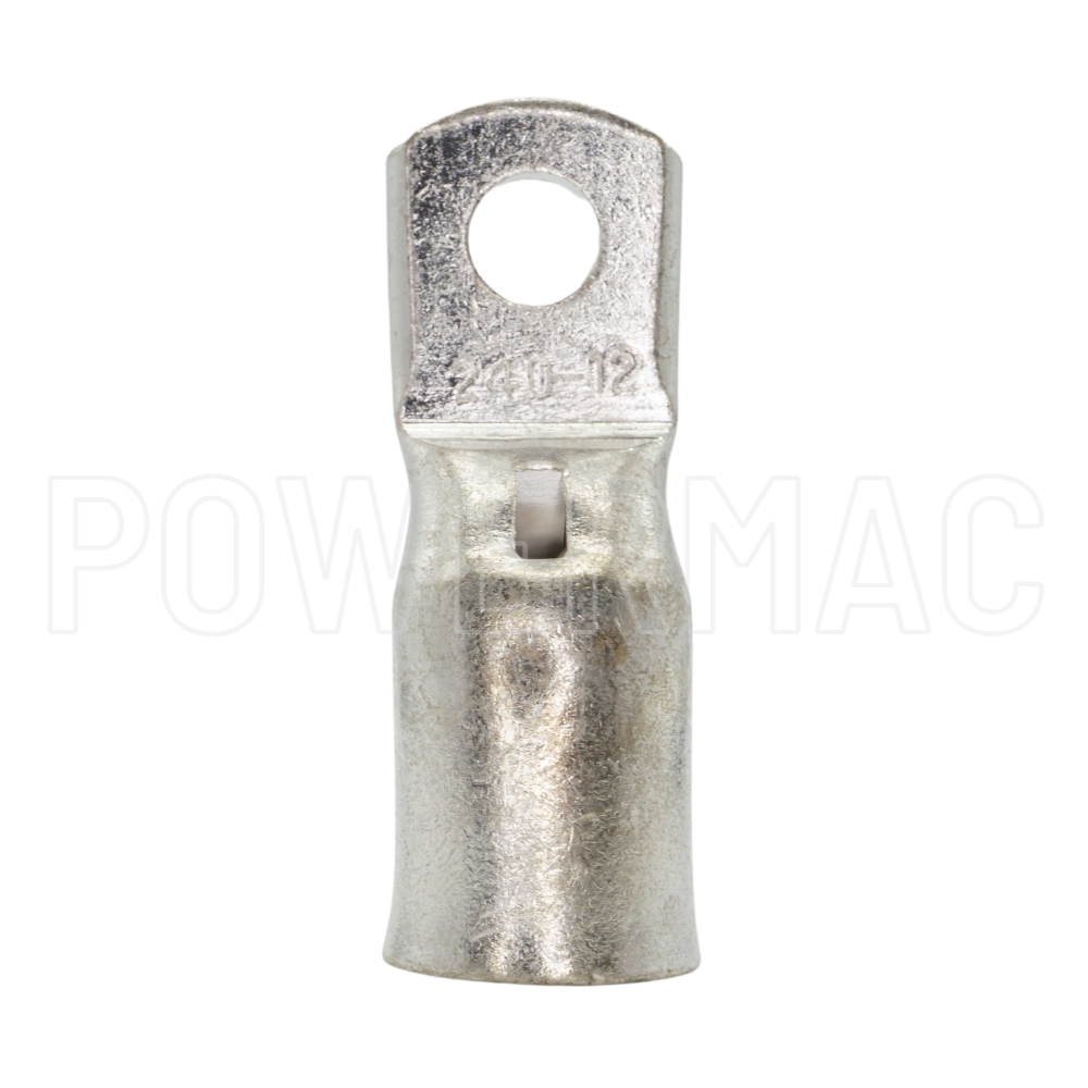 240mm M12 Narrow Palm Copper Cable Lug