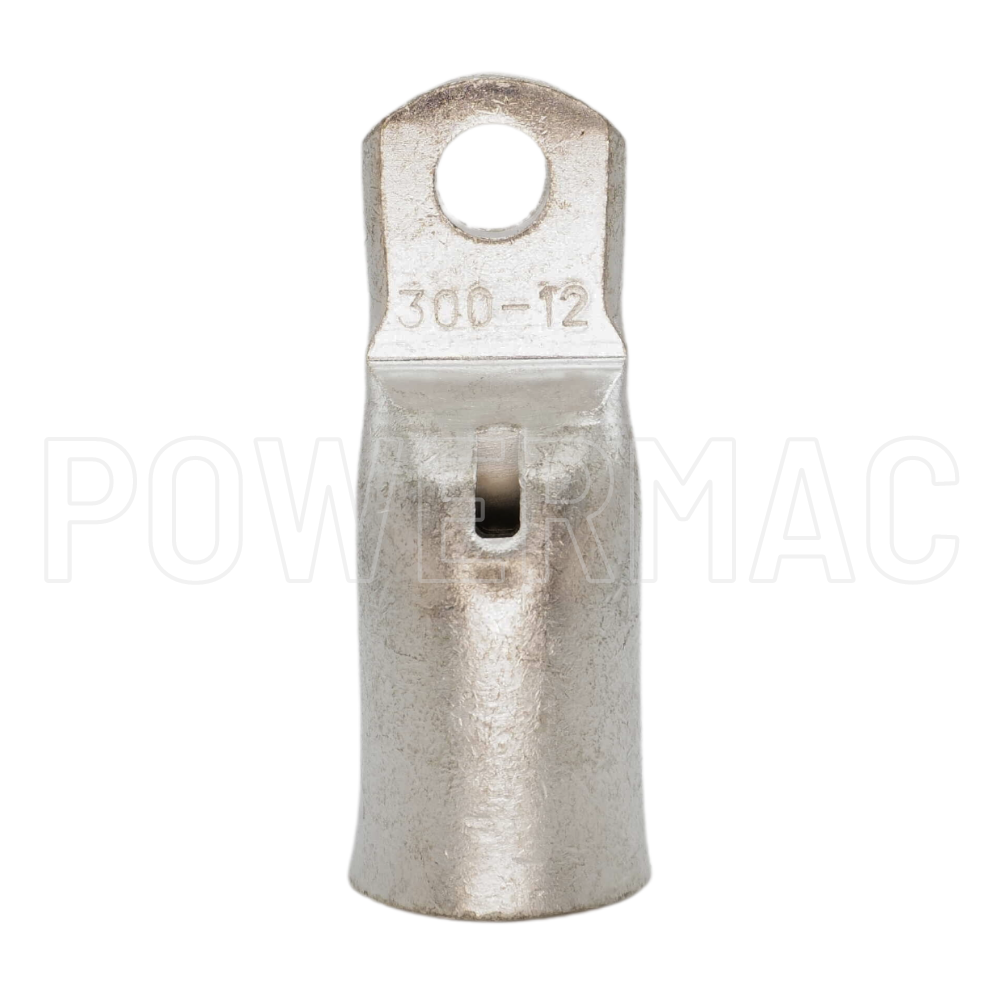 300mm M12 Narrow Palm Copper Cable Lug